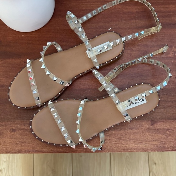 Steve Madden Clear Travel Sandal - size 8 - Picture 5 of 7